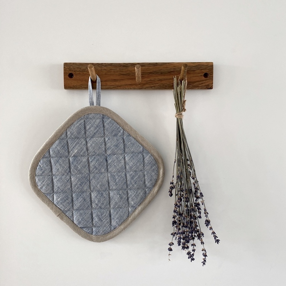 Blue melange Pot Holder